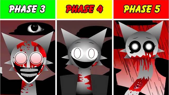 Incredibox Sprunki_ Фаза 3 Против Фазы 4 Против фазы 5, но переосмысленная версия