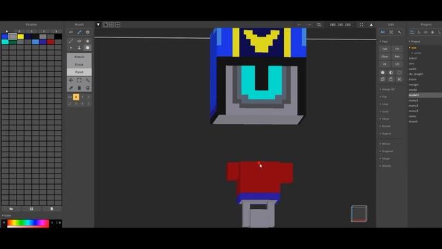 СТУ БРАВЛ СТАРС  . MAGICAVOXEL.