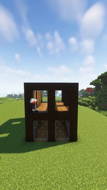 КРАСИВЫЙ ДВУХЭТАЖНЫЙ ДОМ🏡 #2faced #twofaced #двуликий #minecraft #