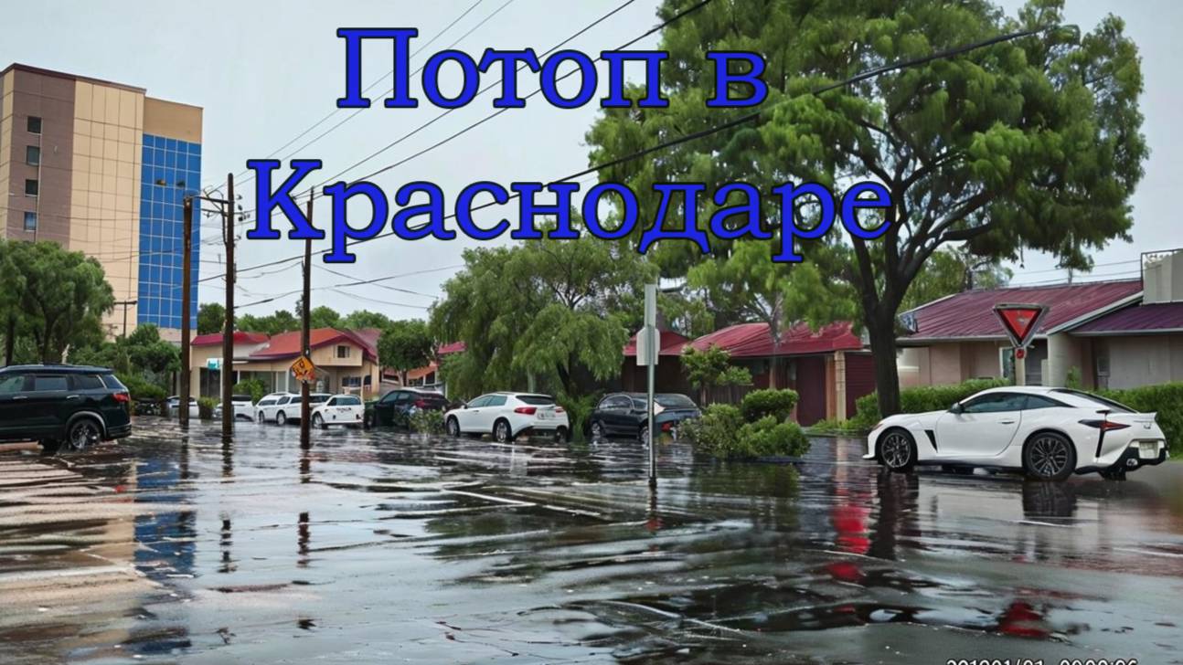 Потоп в Краснодаре!