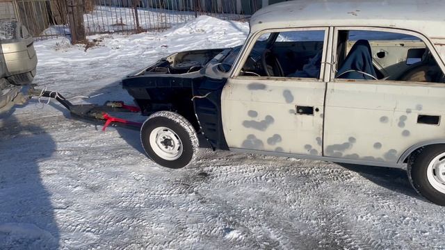 Буксировка Москвич 412
