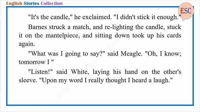 Learn English Through Story - The Toll House by W. W. Jacobs