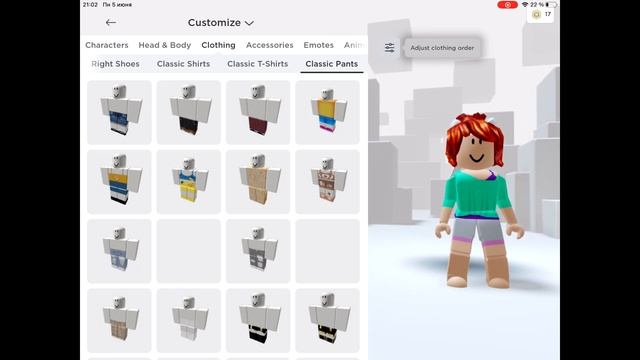 Бабушка создает мне скин в Roblox. Часть 2