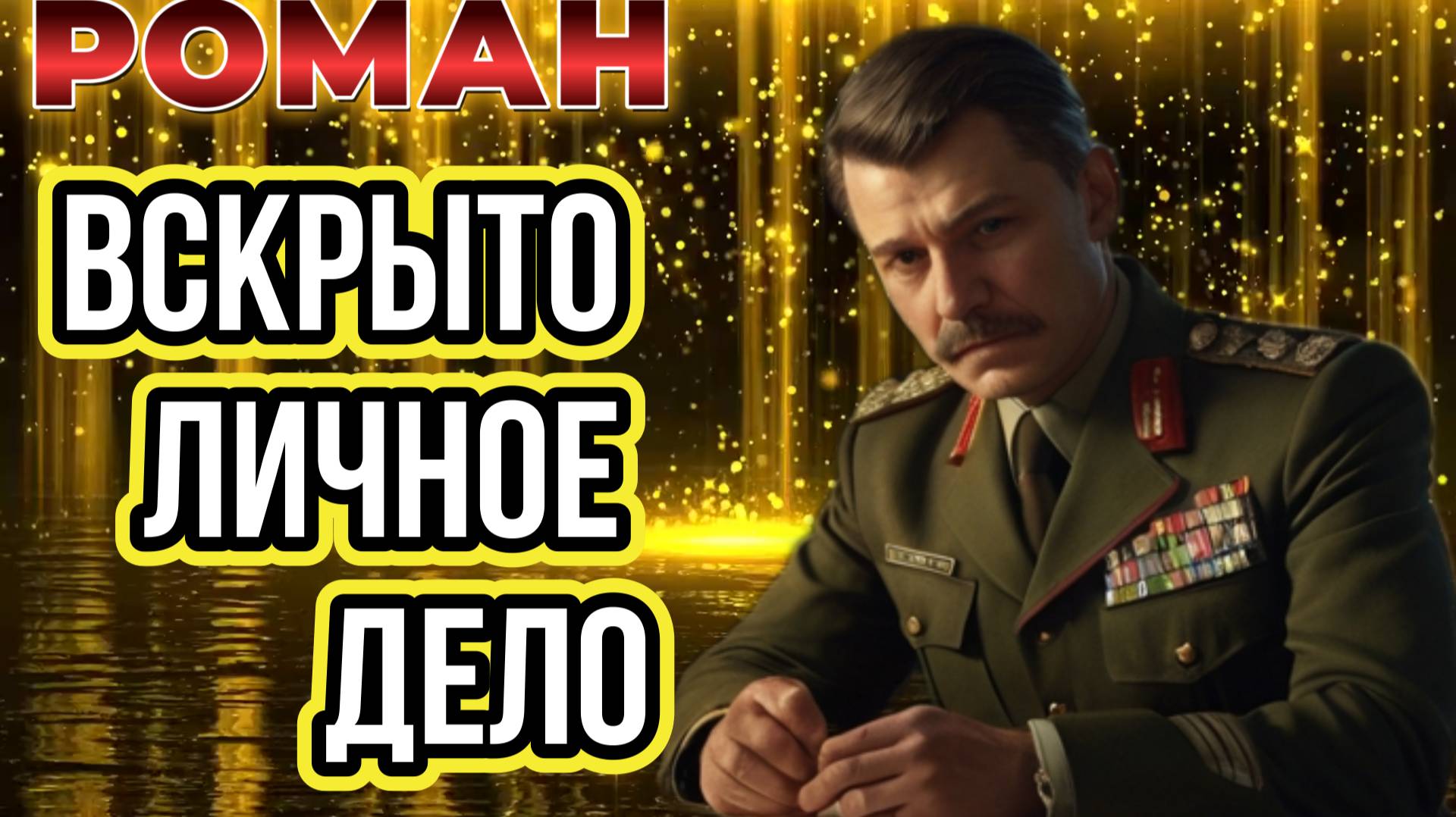 роман ВСКРЫТО ЛИЧНОЕ ДЕЛО аудио📖