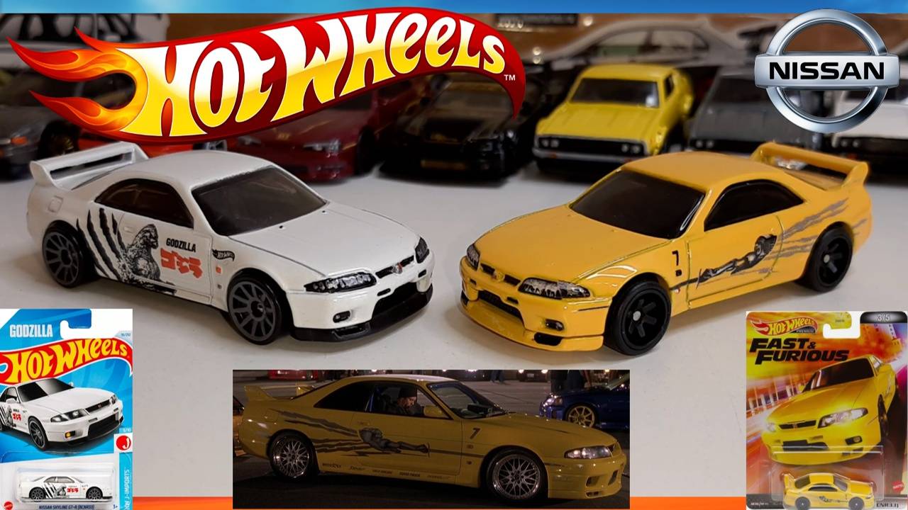 Custom Hot Wheels Premium Nissan Skyline GT-R BCN R33 Fast & Furious