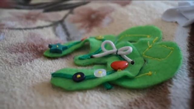 Алфавит из фетра для детей / Буква З из фетра