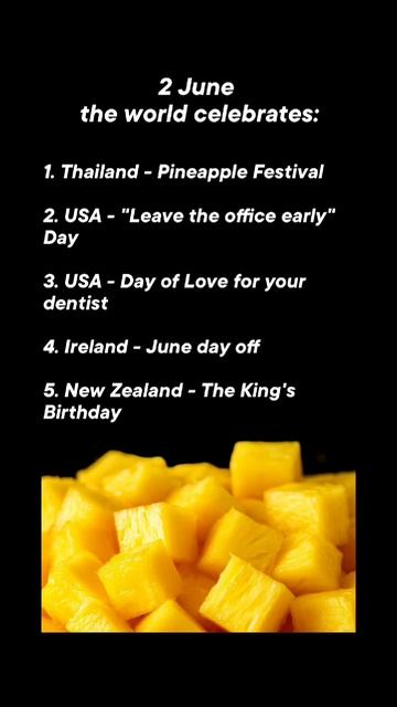 2 June the world celebrates #holiday #happy #popular #June