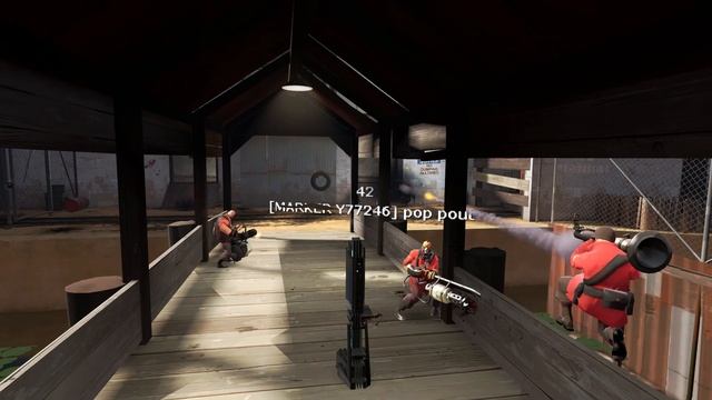игроки team fortress 2 против ботов