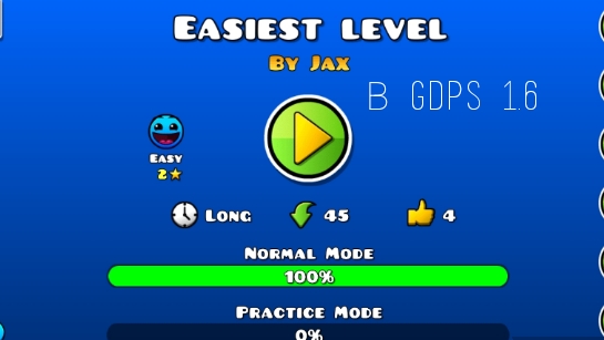 Easiest Level By Jax (Не настоящий) I Ачё! А не чё! А просто Очень! I GDPS 1.6