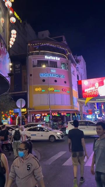 Улица как Таиланде #хошимин #вьетнам #walkingstreet #vietnam