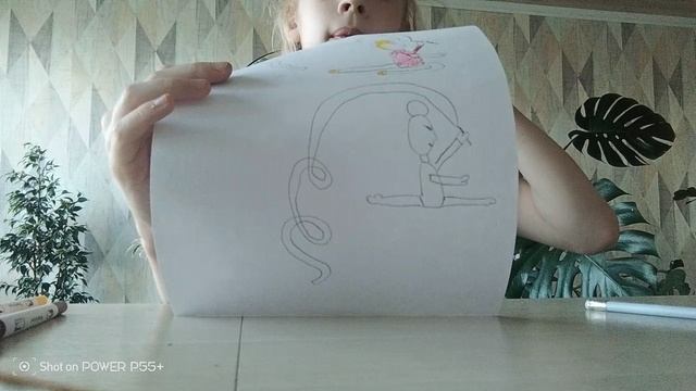 рисуем гимнастику.