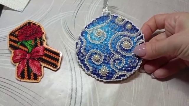 Вышивка крестом. Итоги мая 2025🌼