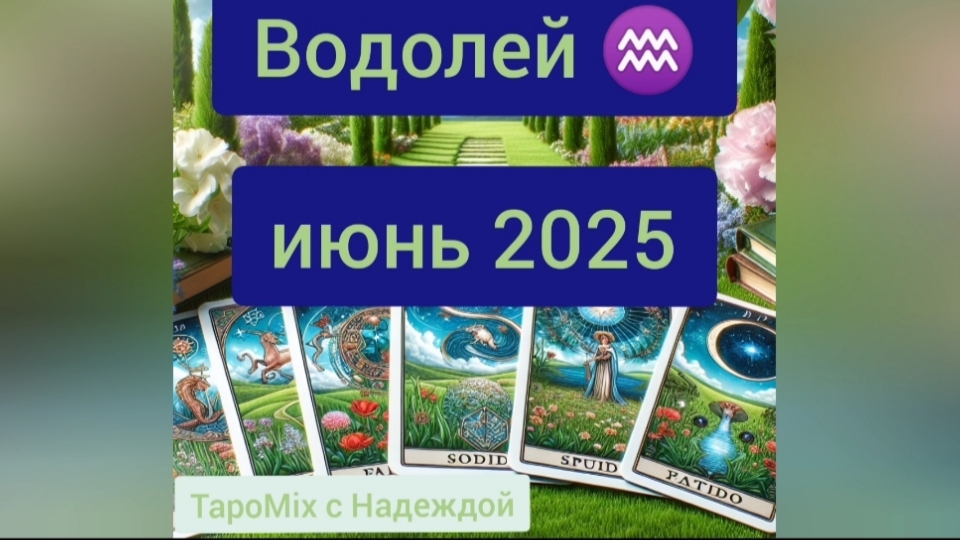 Водолей ♒, июнь 2025