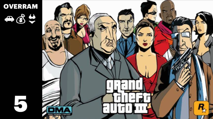 GTA 3 Dephinitive Edition. Сюжет № 5