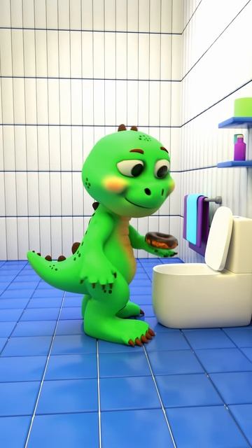DONUT IN THE WC 🍩🚽💩