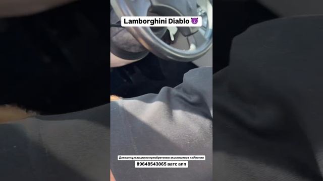 Lamborghini Diablo, выиграли с Японии. Авто из Грузии! #автоизгрузии #автоизсша #обзор #растаможка