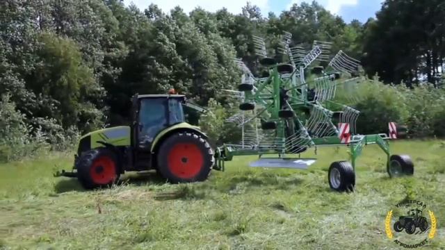 Грабли 2-х роторные Z2-780 центральный валок (SAMASZ / САМАШ)