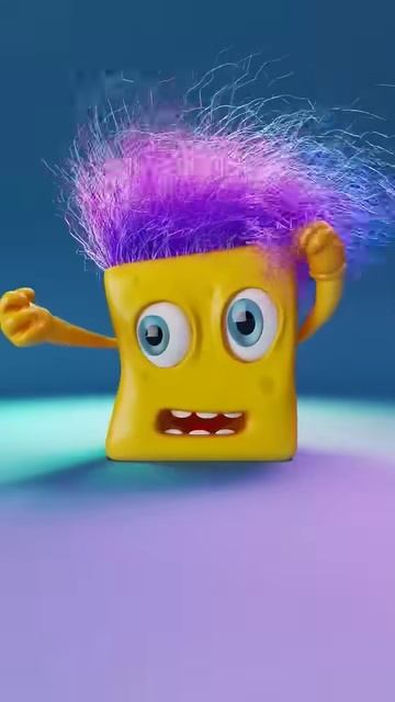 Purple Hair Dancing 😂💃  #shorts