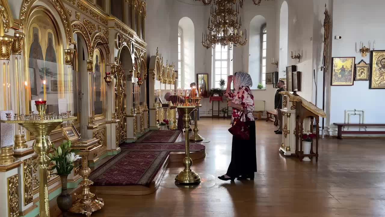 Божественная Литургия в понедельник 7-й седмицы по Пасхе
