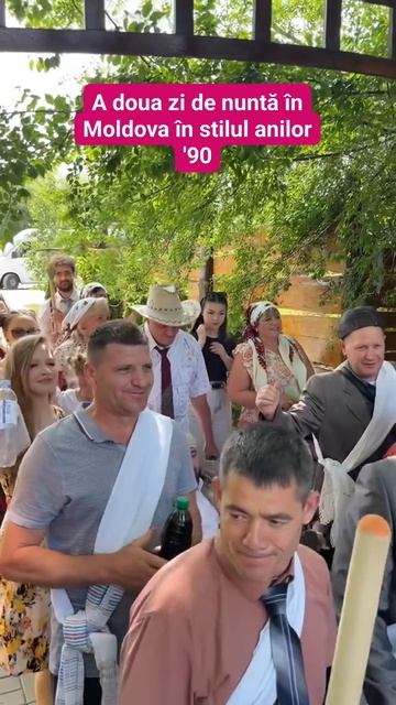 🔴 A doua zi de nuntă în Moldova în stilul anilor '90