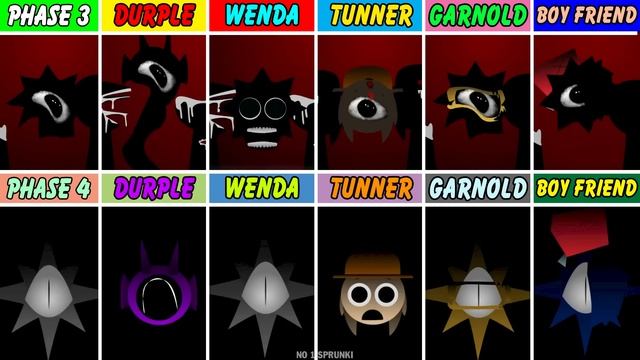 Incredibox Sprunki Невероятный Бокс-Спринк: Фаза 3 Против Фазы 4, Но Все - Это Венда
