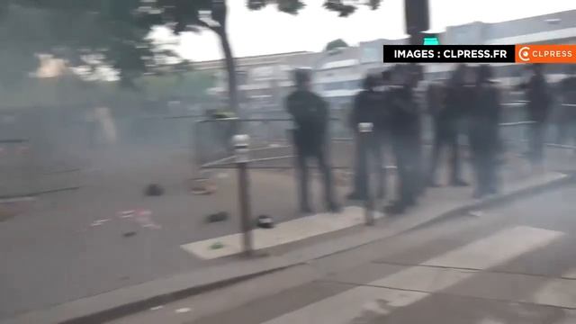В Париже снова произошли беспорядки