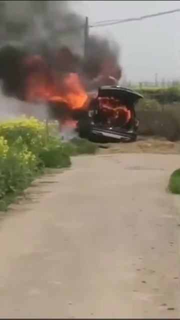 В сухой траве газовать опасно