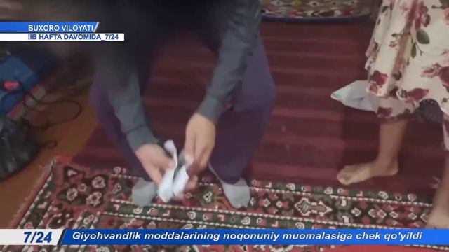 Гиёҳвандлик моддаларининг ноқонуний муомаласига чек қўйилди