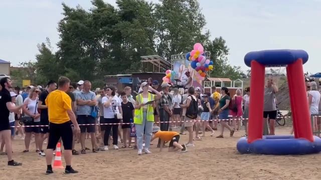 Открытие первого городского пляжа в Новотроицке совместно с Аккерман цемент
