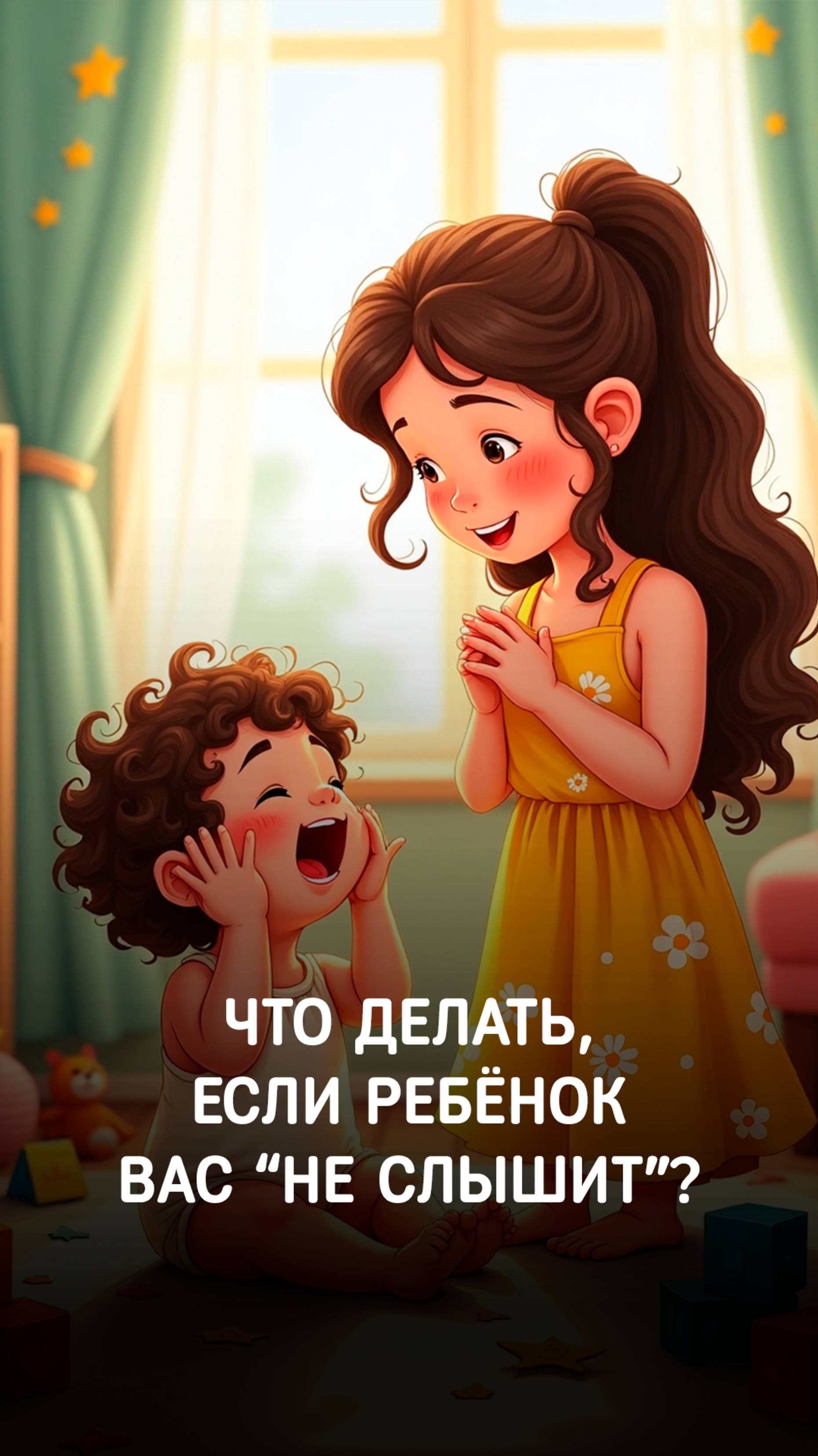 Устали повторять одно и то же по сто раз? "Одень носки", "Убери игрушки"...