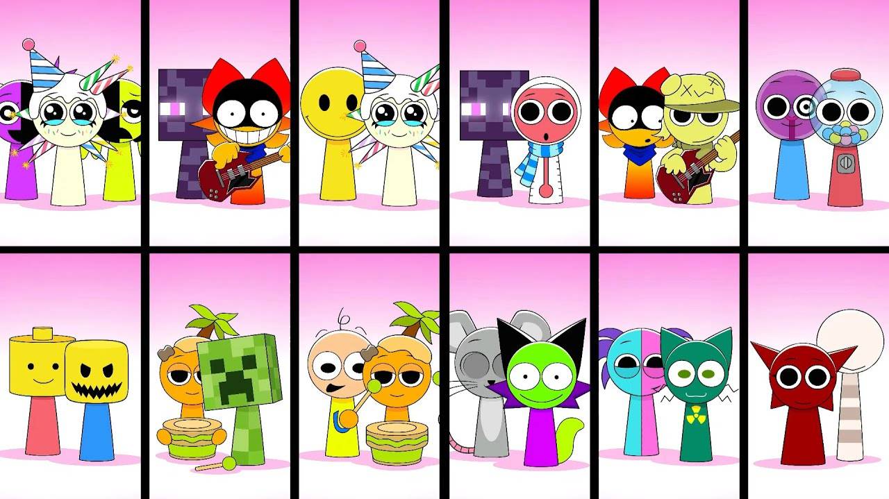 СПРУНКИ OC - ВСЕ ФАЗЫ ПОЛНЫЙ СБОРНИК #217 (Incredibox Sprunki) #sprunki #СПРУНКИ