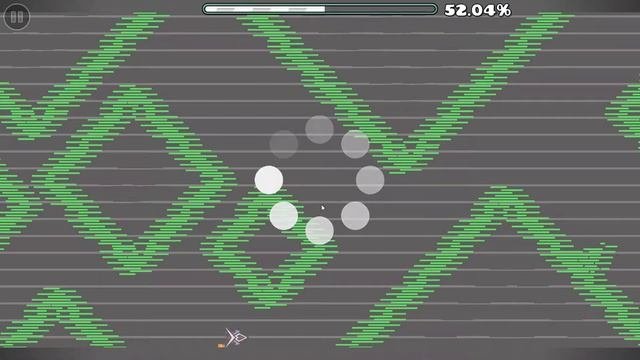 retro circles прохождение Geometry dash