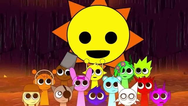 lncredibox sprunki (house of horrors season 4 - final) fnf animation part 2 reverse