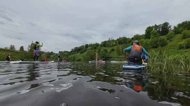 Sup сплав. р.Осетр Новоклемово-Зарайск или Последний день весны 2025.