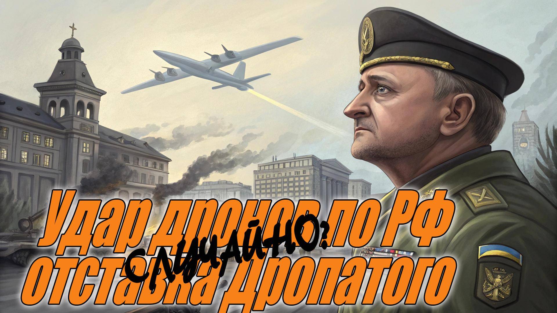 🚁💥🔄 Удар дронов по РФ, отставка Дропатого: Случайность или звенья одной цепи?