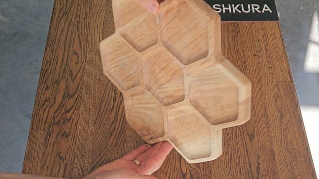 Дошка для подачі їжі "Соти", 35 см. Дуб