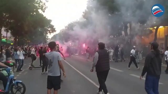 Триумф футбольного клуба «Пари Сен-Жермен» закончился беспорядками, арестами и гибелью 2 человек