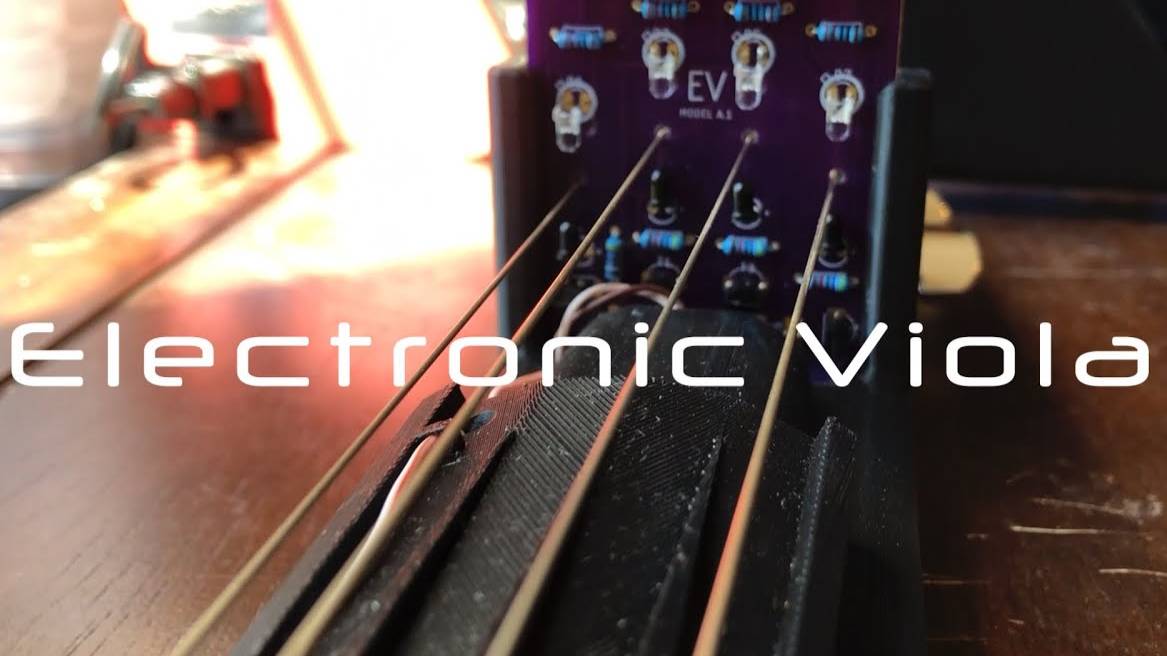 Brian Lindgren EV: Electronic Viola Introducing