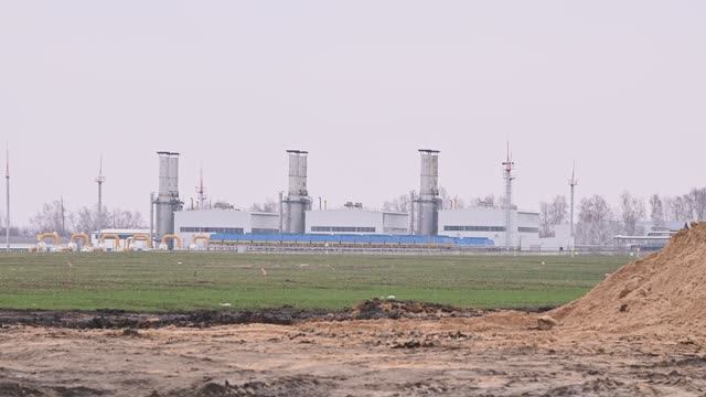 Строительство газоизмерительной станции