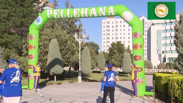 Ашхабад встретил утро масштабным марафоном