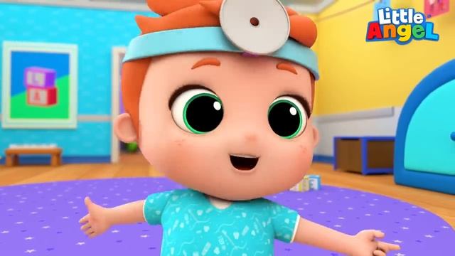 Little Angel - Наш Первый Поход К Зубному 醴   Обучающие Песенки Для Малышей   Little Angel Русский