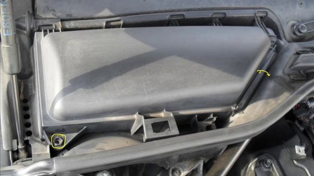 Замена микрофильтра (фильтр салона) BMW E60