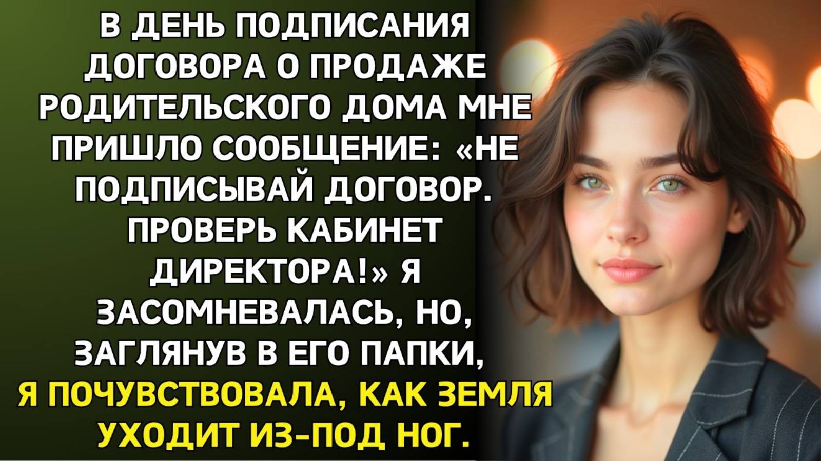 Истории из жизни. Не подписывай договор Аудио рассказы, Жизненные истории слушать