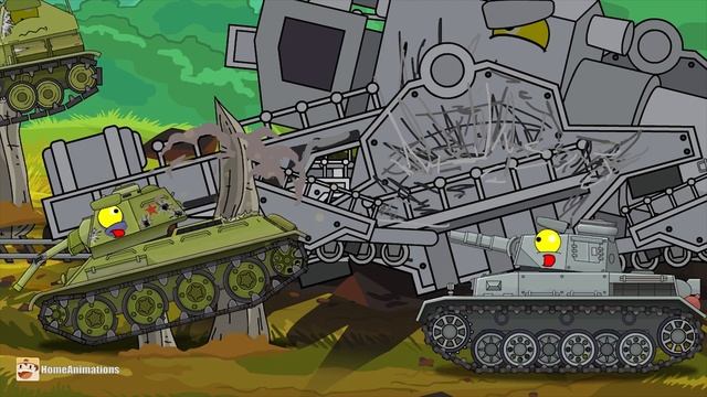HomeAnimations – Мультики про танки  Яма перерождения - Мультики про танки