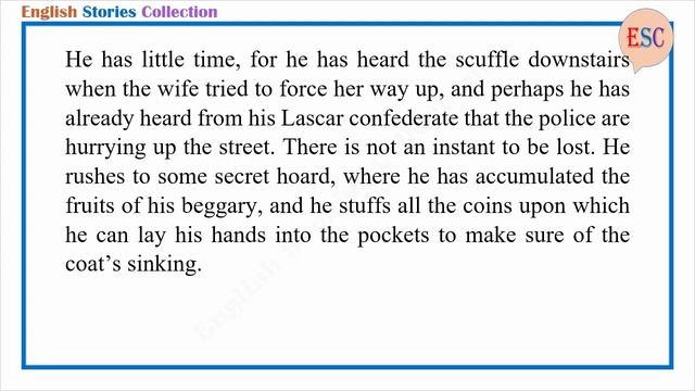 Learn English Through Story - The man with the Twisted Lip by Arthur Conan Doyle