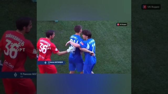 Рамазан Магомедов забил дебютный гол во Втором дивизионе Лиги «Б» ФНЛ.