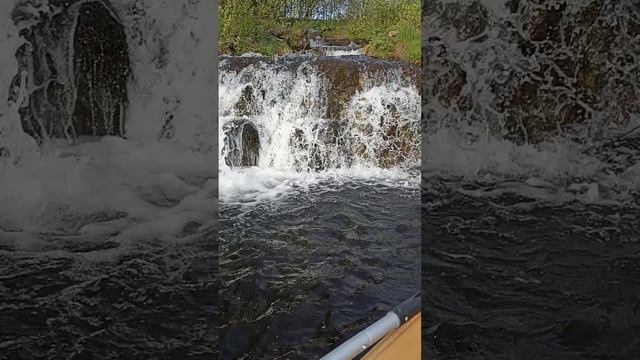 красивое место на реке Онега