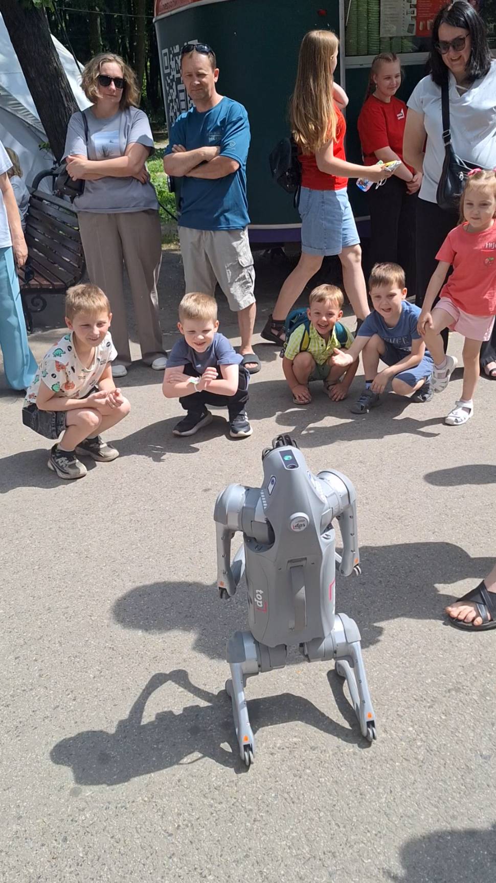 Робособака  День защиты детей Лесопарк Рязань