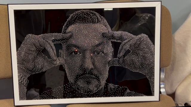 Портрет из страз