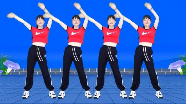 Nhảy aerobic ”Yêu thì phải chịu”, bài tập gập bụng, giảm eo, giảm bụng, giảm tay, giảm cân toàn diệ